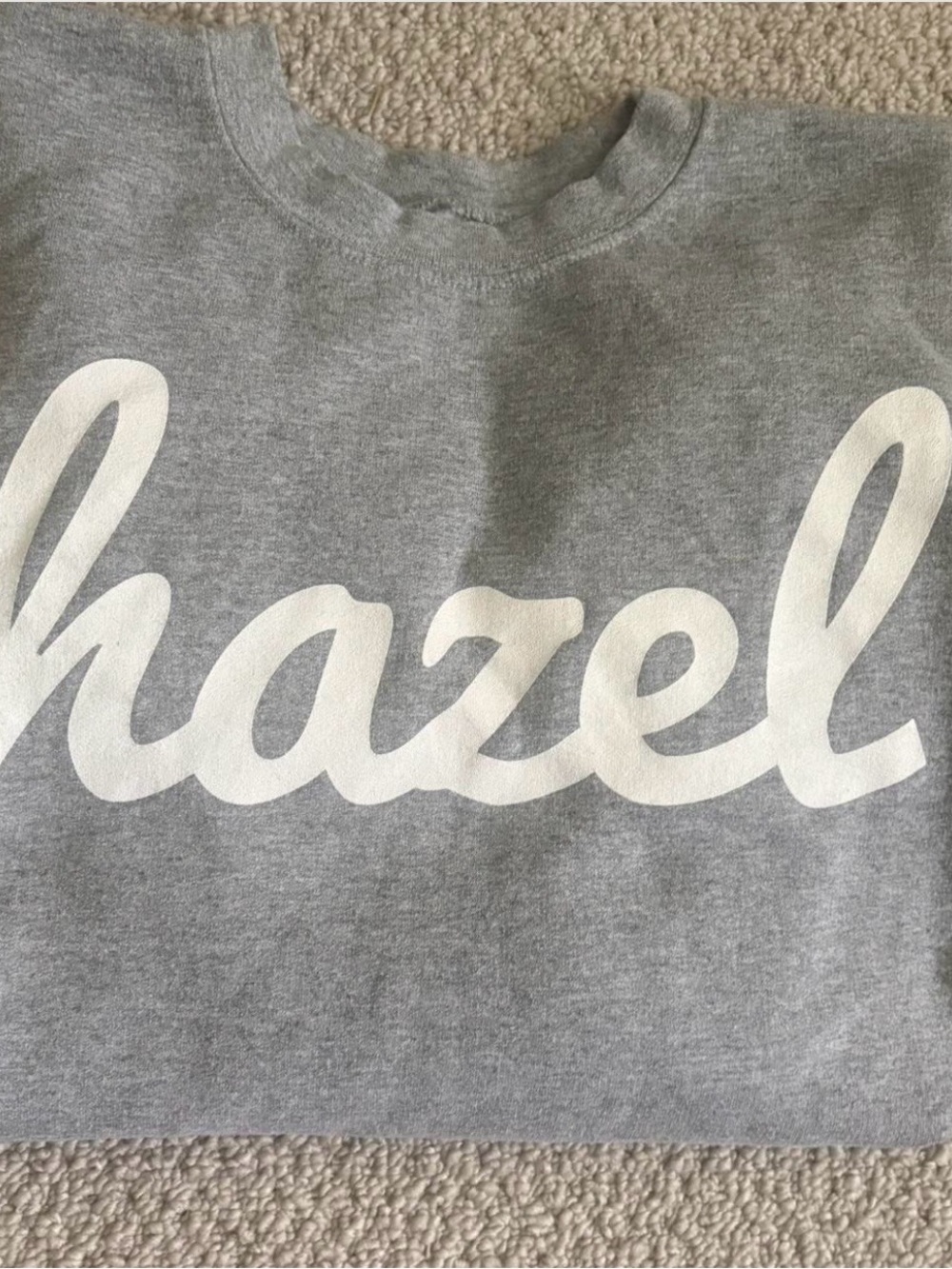 Hazel Boutique Gray Crewneck Sweatshirt